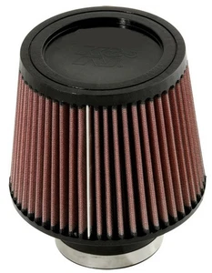 K&N for Universal Rubber Filter-Round Tapered 3in Flange ID x 6in Base OD x 6in - Picture 1 of 4