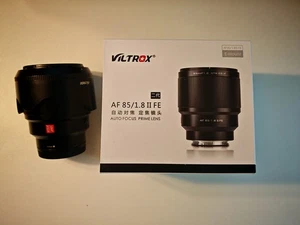 Viltrox Objektiv | AF 85 mm | F/1.8 FE Mark II | Sony E-Mount - Bild 1 von 2