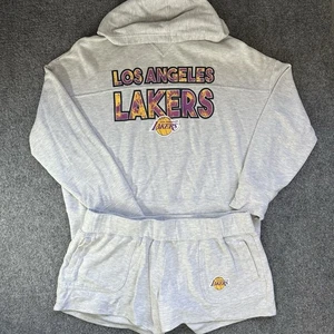 Damen Los Angeles Lakers Concepts Sport Schlaf Set Langarm Oberteil & Shorts Lg - Bild 1 von 14