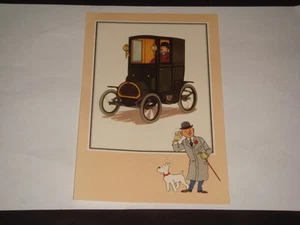CHROMO TINTIN VOIR ET SAVOIR AUTOMOBILES ORIGINE A  1900 SÉRIE 3 CARTE N°57 - Picture 1 of 1