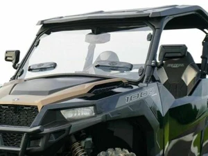 Polaris General 1000 & Crew Full Windshield Vented Hard Coated Scratch Resistant - Picture 1 of 5