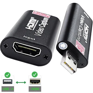 USB Stick Konverter USB-A Stecker auf HDMI Buchse Adapter 4K@60Hz Ultra HD - NEU - Bild 1 von 10
