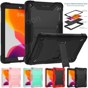 Hülle Für iPad 9 8 7 6 5 Generation 10.2 9.7 Mini 5/4 Bumper Hybrid Schutzhülle - Bild 1 von 43