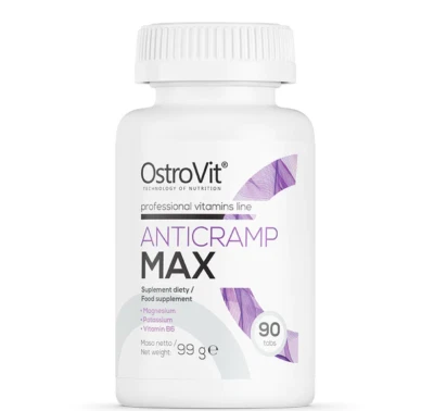 OSTROVIT ANTICRAMP MAX magnesium potassium vitamin B6 complex skurcz 90 tabs - Image 1 of 4