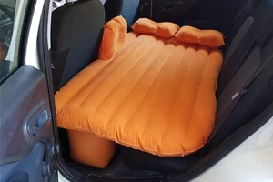 MATERASSO LETTO GONFIABILE PER AUTO SEDILE POSTERIORE MACCHINA CON POMPA AIRBED  - Foto 1 di 6