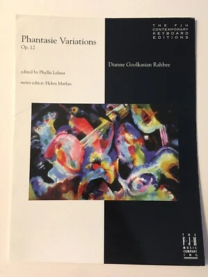 FJH Phantasie вариации Op 12 современный клавиатуры издания фортепиано ноты - Изображение 1 из 3