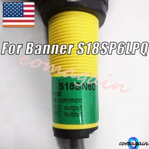 NEW For Banner Photoelectric Sensor S18SN6D 150mA 10-30VDC US STOCK - Picture 1 of 10