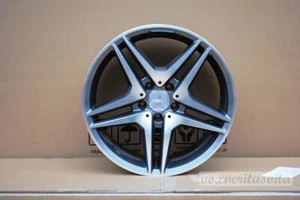19" GUNMETAL AMG STYLE WHEELS RIMS FITS MERCEDES BENZ S300 S320 S430 S500 S550 - Picture 1 of 2