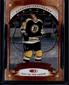 1997-98 Donruss Preferred #200 Joe Thornton Cut to the Chase Bronze Die-Cut - Picture 1 of 2