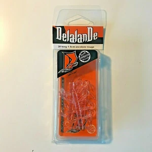 DELALANDE KING 1,5CM par 30 Colori Incolore rouge pailleté PROMOTION ETE - Photo 1/7