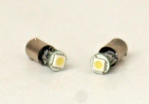 Kit 2 lampadine Bax9s a 1 led ad alta brillantezza luce bianca - Foto 1 di 1