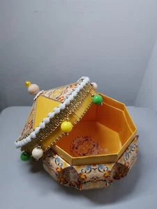 Vintage traditional Storage Box Handmade Decorative,unique one - Picture 1 of 8