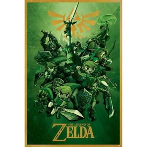 The Legend of Zelda Poster - 141 Link Poster *Official* 61 x 91.5cm Rolled