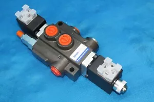 BANK MOTOR 1 SPOOL VALVE 50L/MIN ELECTRIC 12V - Picture 1 of 12
