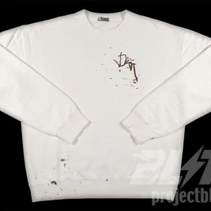 CHRISTIAN DIOR X CACTUS JACK OVERSIZED SWEATSHIRT XL WHITE TRAVIS SCOTT SWEATER - Picture 1 of 4