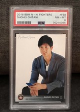 2016 BBM Nippon Ham Fighters #F68 Shohei Ohtani PSA 8, Rare, Hard To Find!!!