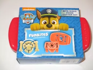 Funbites Tagliavivande Dimensioni Morso - Paw Patrol o Quadrati, Bambini Senza BPA Li Amano - Foto 1 di 4