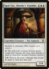 Opal-Eye, Konda's Yojimbo Betrayers of Kamigawa NM White Rare CARD ABUGames