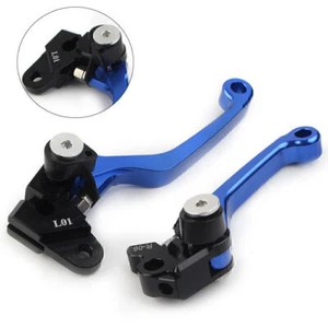 Bremshebel Kupplungshebel Motorrad Lenker Blau für HONDA CRF 250R 450R 2002-2003 - Picture 1 of 6