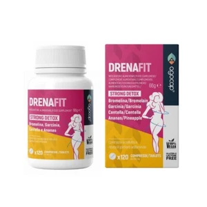 Drenante Forte Diuretico Dimagrante con Bromelina Ananas Garcinia 120cpr DRENAFI - Foto 1 di 7