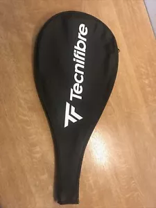 Tecnifibre Squash Head Racket Cover, Black, Fits most rackets - Picture 1 of 2