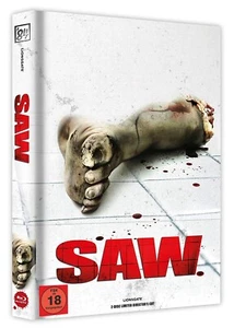 Mediabook SAW Cover a Le Directors Cut Leigh Whannell Padded Blu-Ray New - Picture 1 of 2