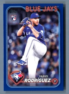 2024 Topps Update YARIEL RODRIGUEZ RC RETAIL BLUE #US317 Toronto Blue Jays Match - Picture 1 of 1