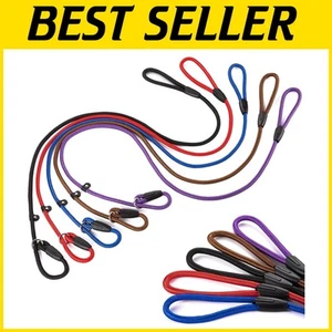 Adjustable 5-Pack Slip Leads for Dogs - Safe Reflective Design & Easy Control - Picture 1 of 9