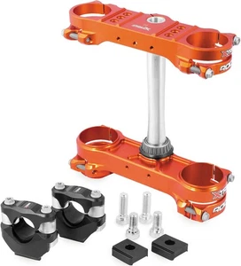 XTrig ROCS Tech Triple Clamps-KTM-SX 85-2025-2026-Orange - Picture 1 of 1