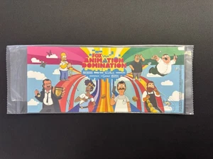 FOX Animation Domination 7 Magnet Sheet The Simpsons Family Guy Bob's Burgers - Picture 1 of 4