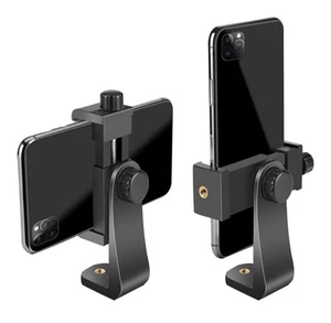 Smartphone Holder Tripod Adapter Cell Phone Bracket Mount Clip for Selfie Stick - Picture 1 of 8