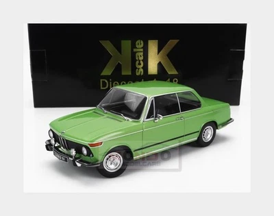 1:18 KK SCALE Bmw L2002 Tii 2.Series Green Metallic 1974 KKDC181141 Model - Image 1 of 2