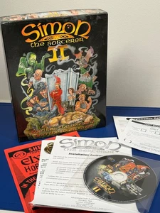 Simon The Sorcerer II PC CD-ROM Adventure Game Windows 95/98 Classic - Picture 1 of 5