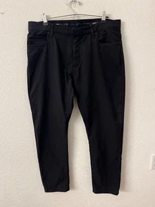 Nike Dri Fit Slim Fit Hombre Negro Pantalones Talla 36x32 - Imagen 1 de 5