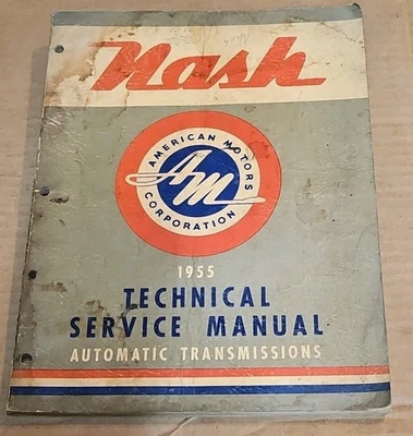 AMC Nash 1955 servicio técnico manual transmisiones automáticas propiedad anterior  Foto 1 de 4