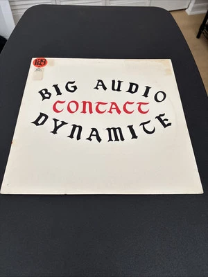Big Audio Dynamite - Contact 12" Single 1989 Columbia House VG+ Cond. - Image 1 of 4