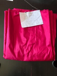Pink 100% silk taffeta 54" wide 5.5yd USA Seller Marie Antoinette cosplay - Picture 1 of 4
