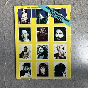 Circus Magazine Sep 1971 JIM MORRISON Memorial No Poster - Picture 1 of 4
