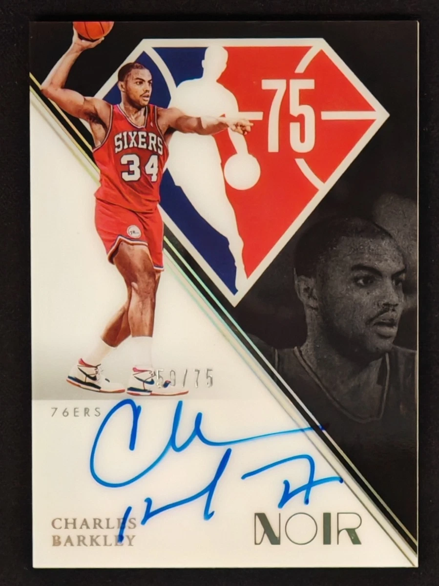 Revolution Charles Barkley Auto サイン　NBA Charles Barkley Basketball Original Autographed Sports Trading