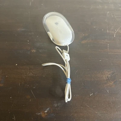 Vintage Apple Original OEM Wired USB Pro Model Mouse for Mac Clear M5769 Tested - Image 1 of 4