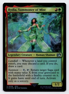 Rydia, Summoner of Mist [0239] FIN Uncommon Foil [MTG Card English] - Picture 1 of 2