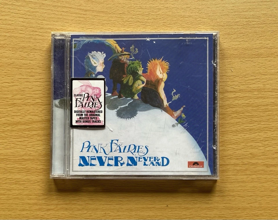 Pink Fairies CD - Never Neverland Album - Polydor Records 2002 - Mick Farren - Imagem 1 de 3