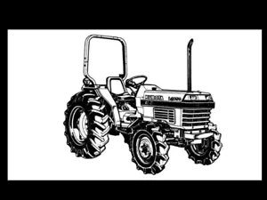 MANUAL KUBOTA L2650 L2950 L3450 L3650 L-2650 para operación y servicio de tractor - Imagen 1 de 5