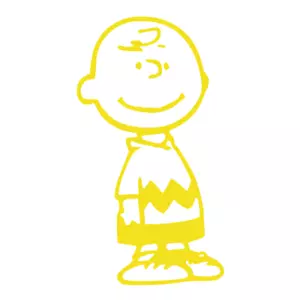 Charlie Brown Vinyl Decal Peanuts - Picture 1 of 15