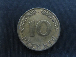 1972 Germany 10 Pfennig Coin (# 3) - Picture 1 of 2