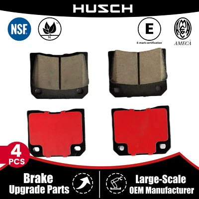 Front & Rear Carbon Fiber Ceramic Brake Pads for Peugeot 404 Jaguar XJS - Image 1 of 4