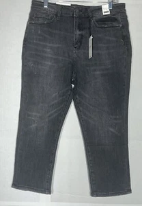 Judy blu nuovo con etichetta vita alta skinny donna taglia 13/31 elasticizzato vestibilità grigio invecchiato - Foto 1 di 16