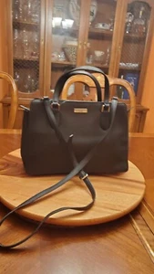 Kate Spade Laurel Way Reese Satchel Crossbody-Black With Removable Strap - Picture 1 of 13