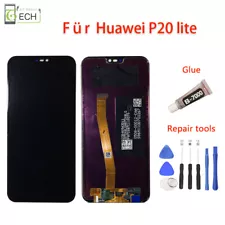 LCD Touchscreen für Huawei P20 Lite Display Glas Displayeinheit Schwarz + Werkze