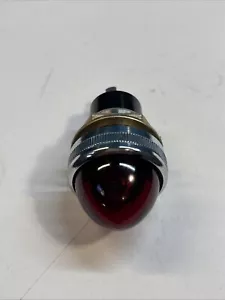Luz Indicadora Dialco 75W 125V Cúpula Huevo Roja Probada - Imagen 1 de 6